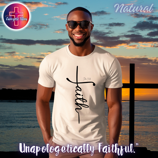 Faith ~ John 3:16 Unisex Christian T-Shirt | Classic Style Modern Tee