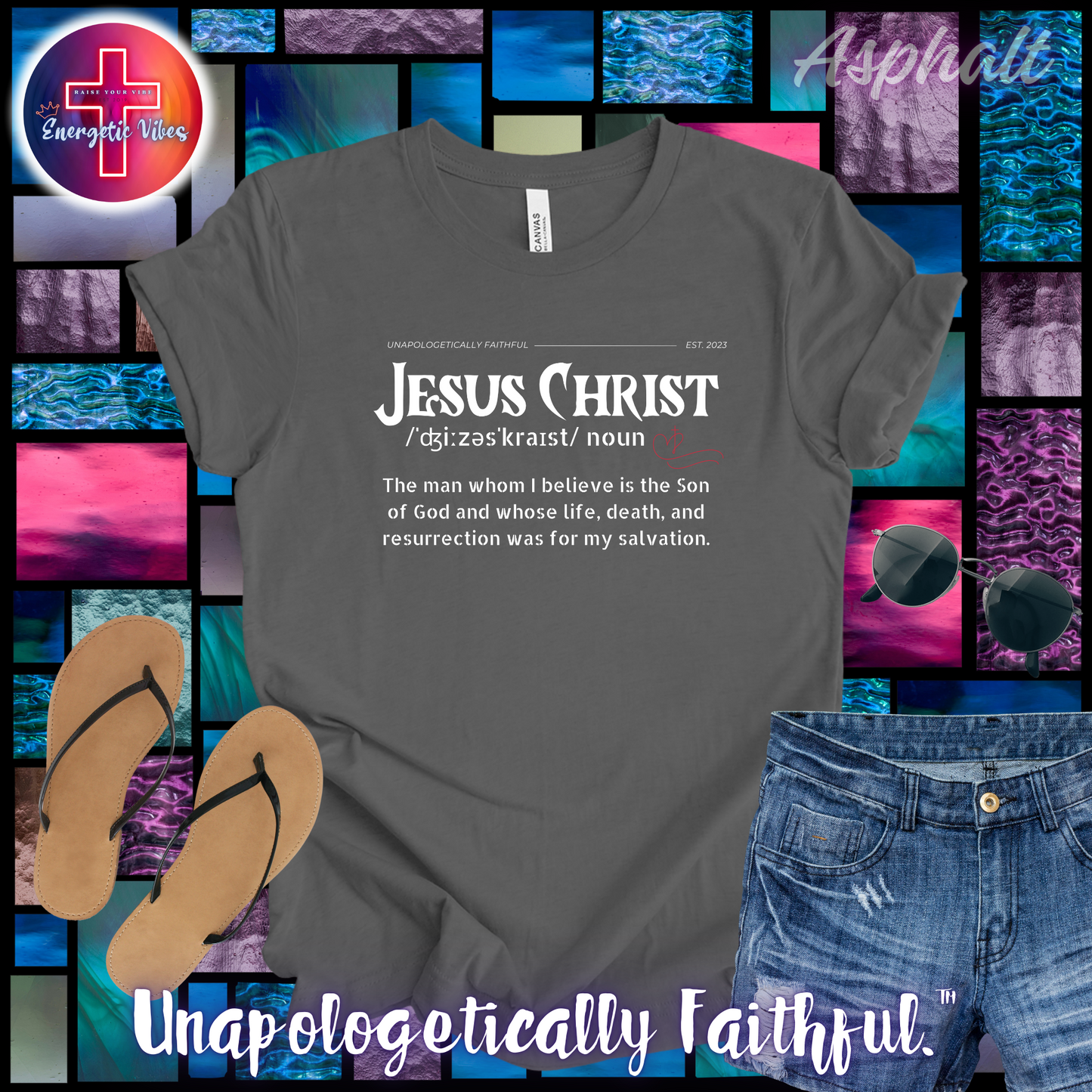 Jesus Christ Unisex Christian T-Shirt | Classic Style Modern Tee