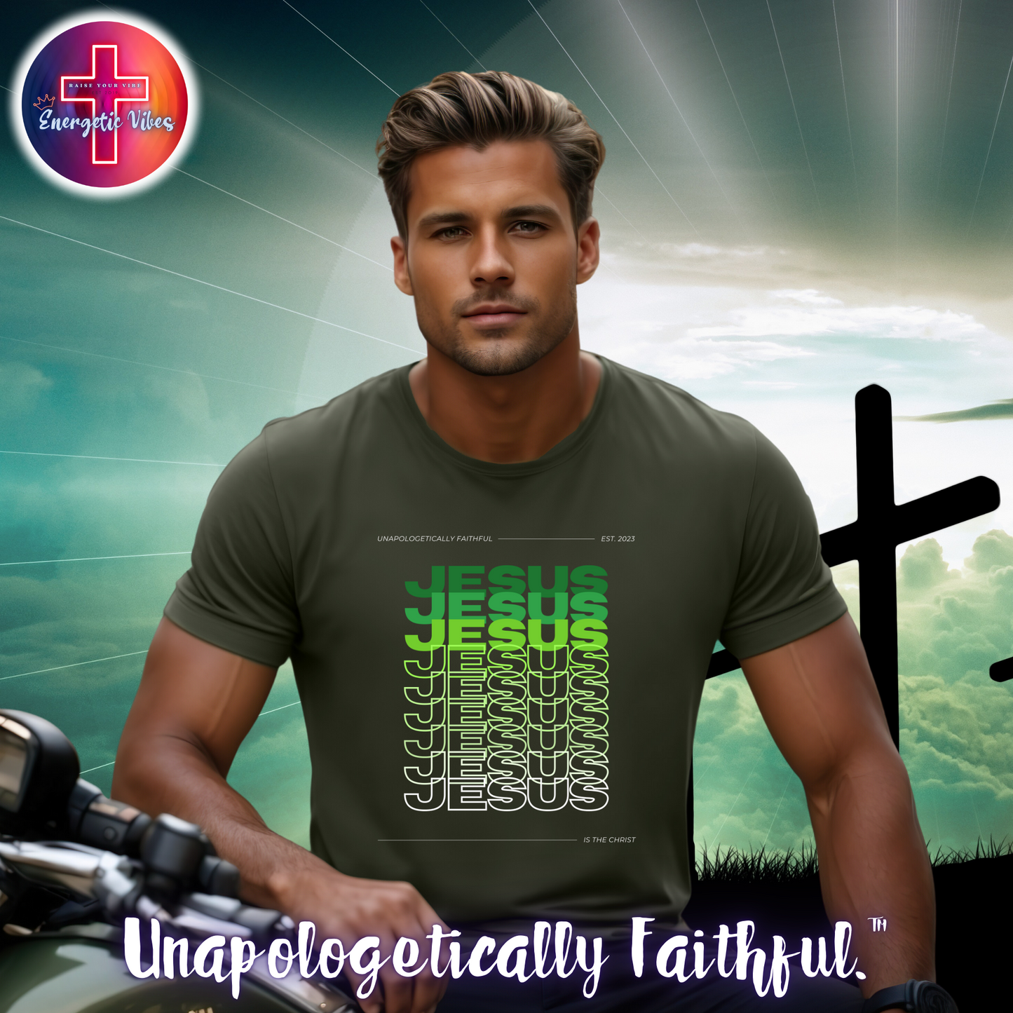 Jesus is THE Christ Unisex Christian T-Shirt | Classic Style Modern Tee