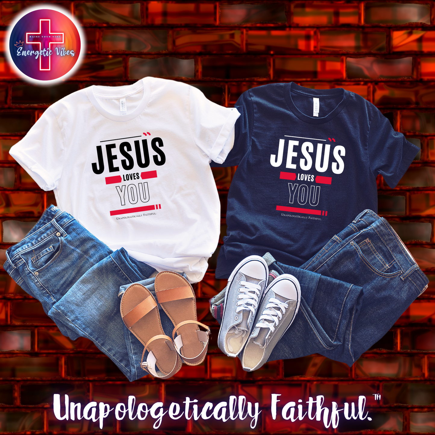 Jesus Loves YOU Unisex Christian T-Shirt | Classic Style Modern Tee