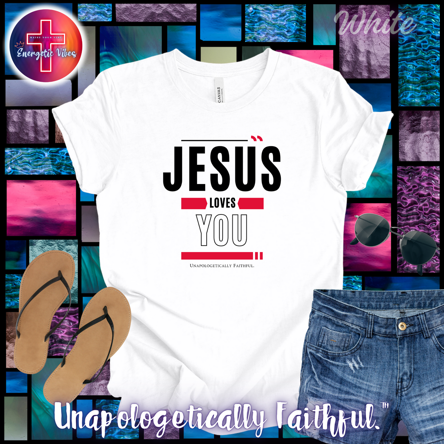 Jesus Loves YOU Unisex Christian T-Shirt | Classic Style Modern Tee