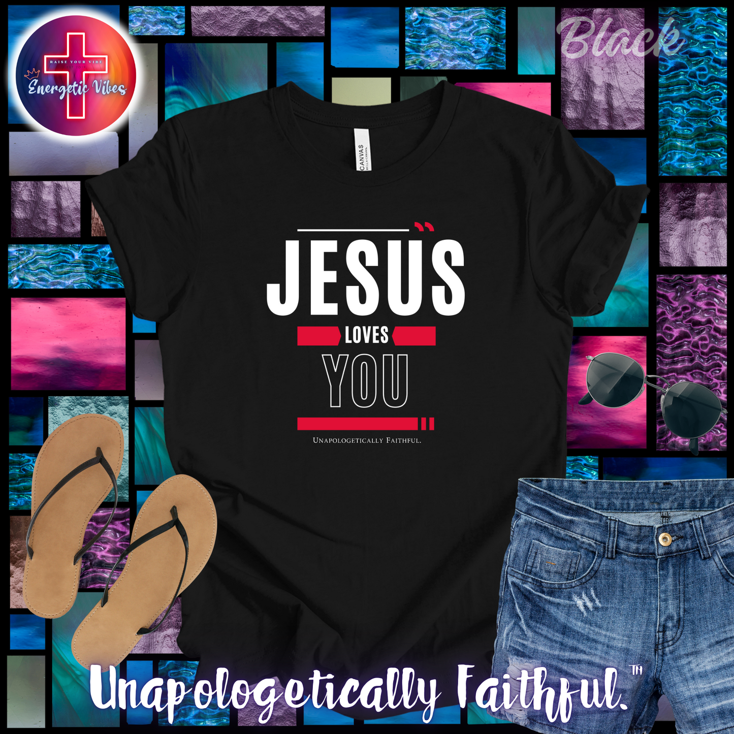 Jesus Loves YOU Unisex Christian T-Shirt | Classic Style Modern Tee