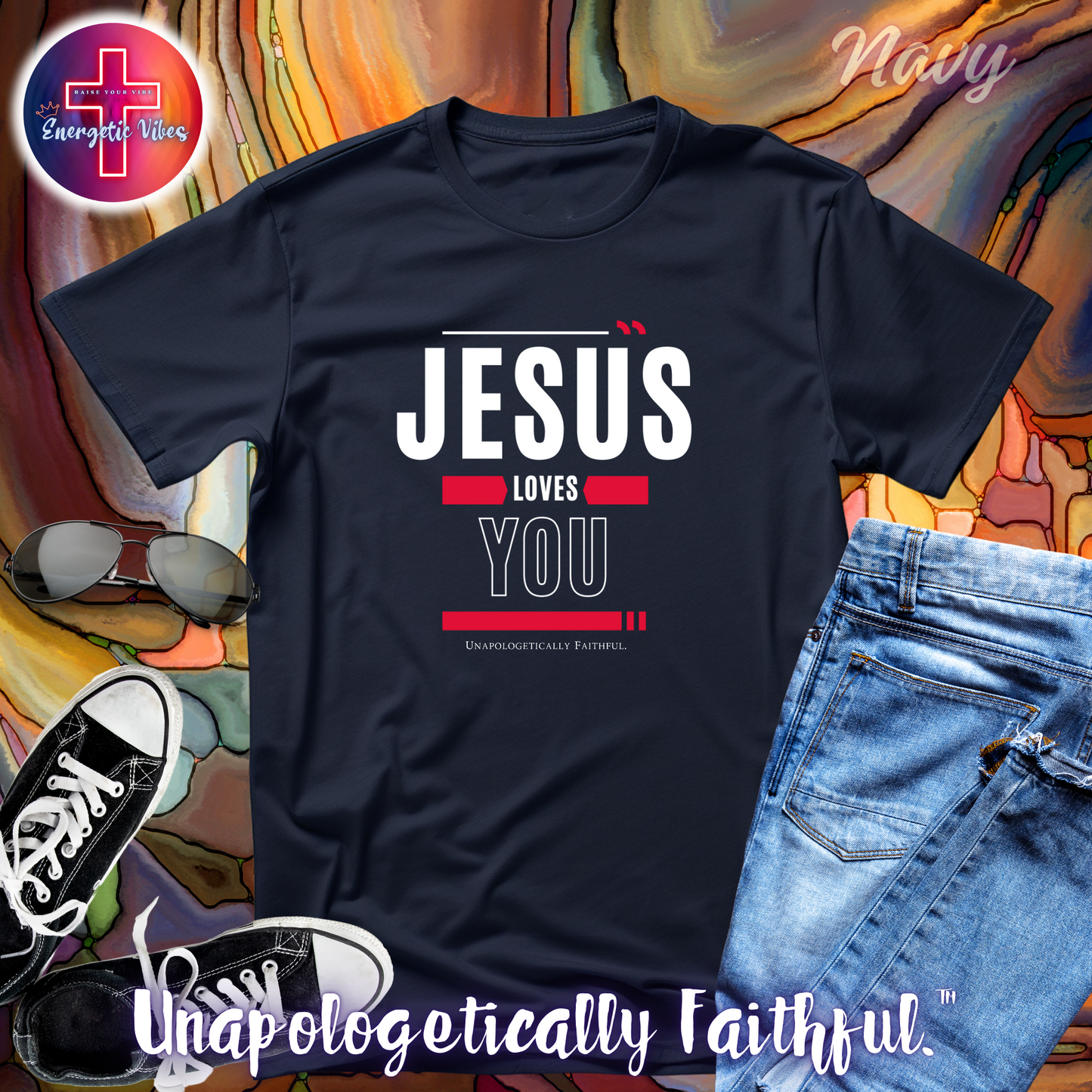 Jesus Loves YOU Unisex Christian T-Shirt | Classic Style Modern Tee