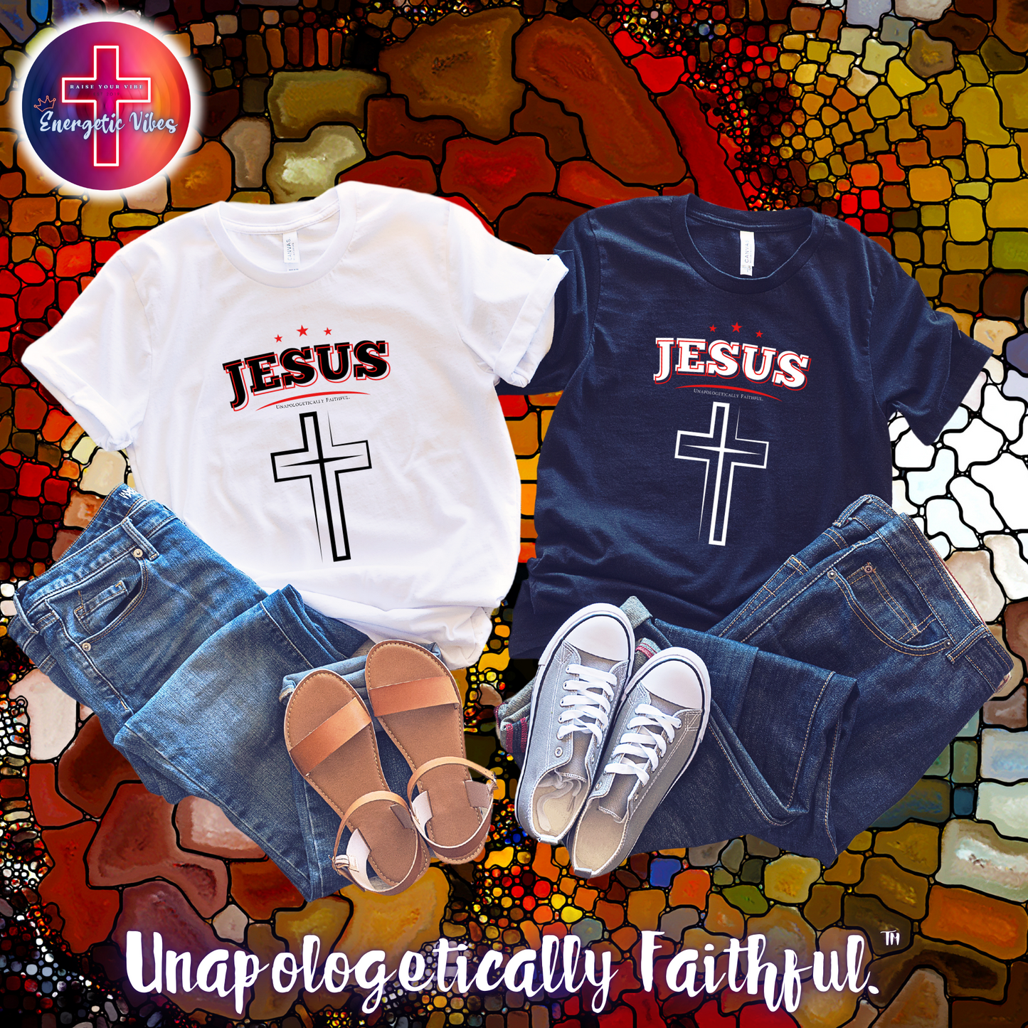 Jesus Stars Unisex Christian T-Shirt | Classic Style Modern Tee