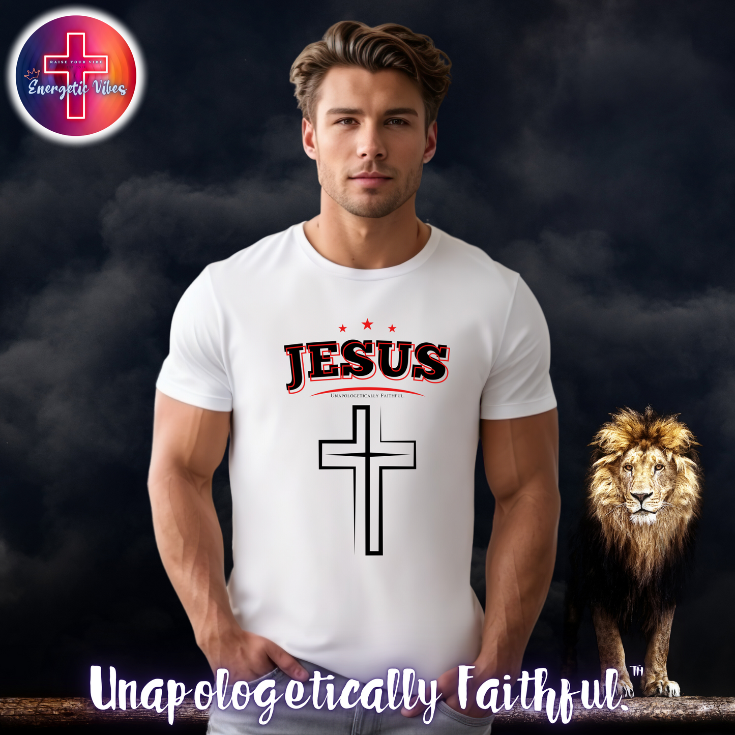 Jesus Stars Unisex Christian T-Shirt | Classic Style Modern Tee