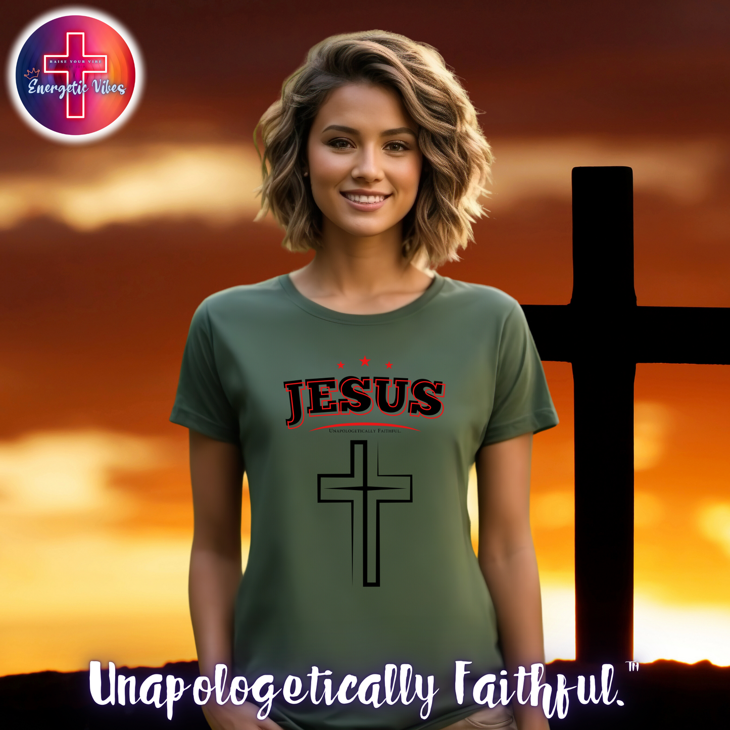 Jesus Stars Unisex Christian T-Shirt | Classic Style Modern Tee