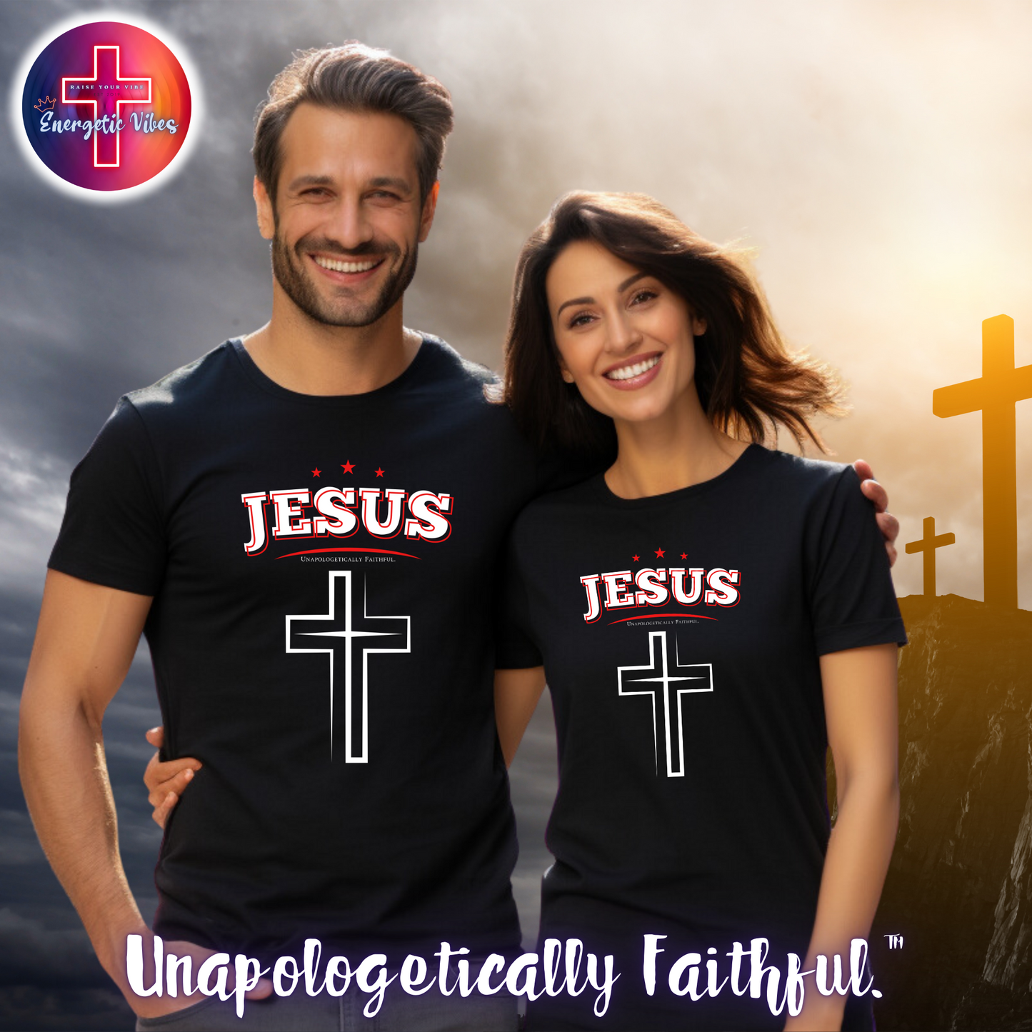 Jesus Stars Unisex Christian T-Shirt | Classic Style Modern Tee