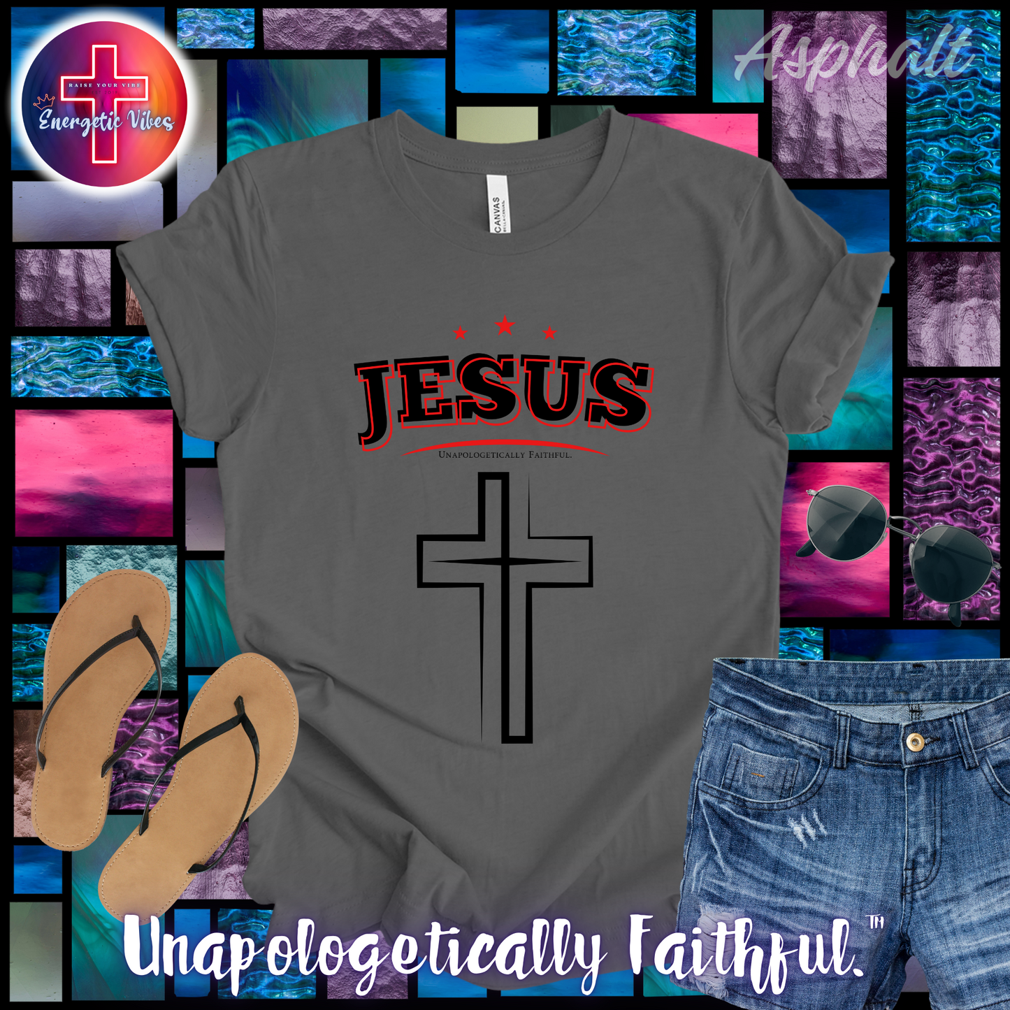 Jesus Stars Unisex Christian T-Shirt | Classic Style Modern Tee