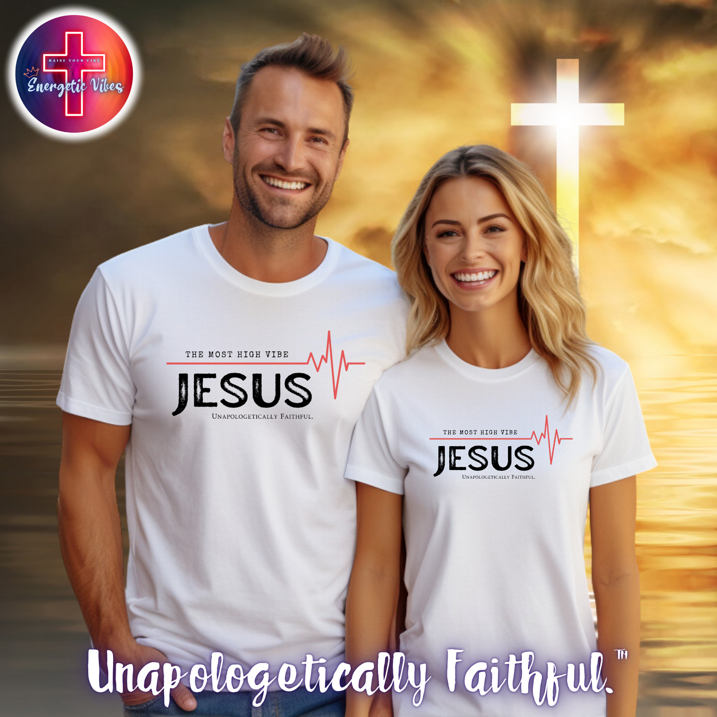 Jesus The Most High Vibe Unisex Christian T-Shirt | Classic Style Modern Tee