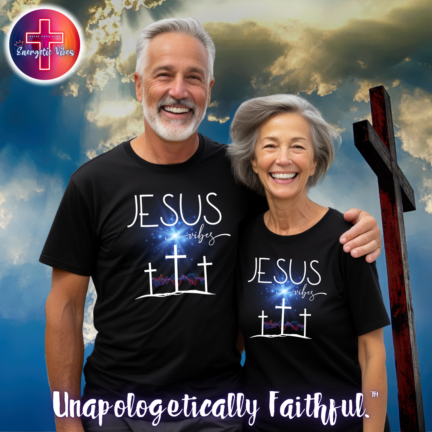 Jesus Vibes Unisex Christian T-Shirt | Classic Style Modern Tee