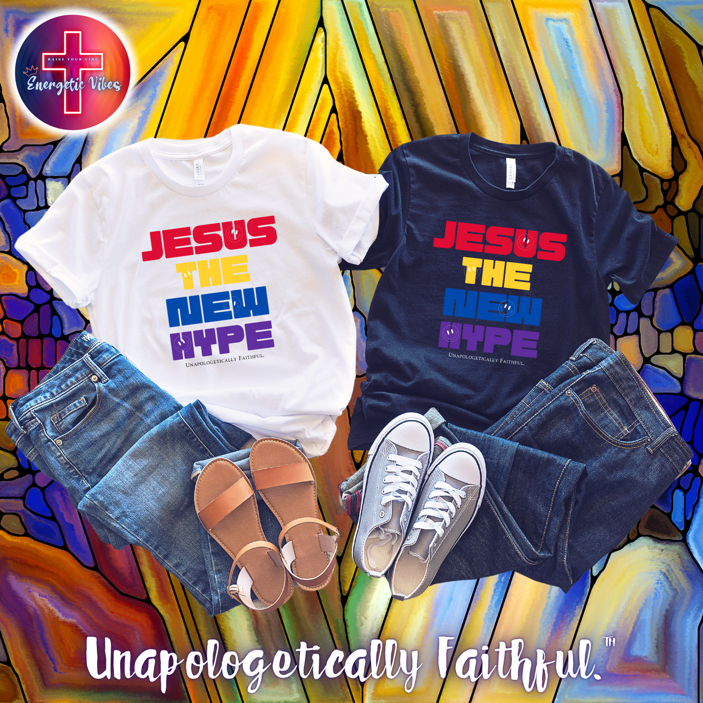 Jesus ~ The New Hype Unisex Christian T-Shirt | Classic Style Modern Tee