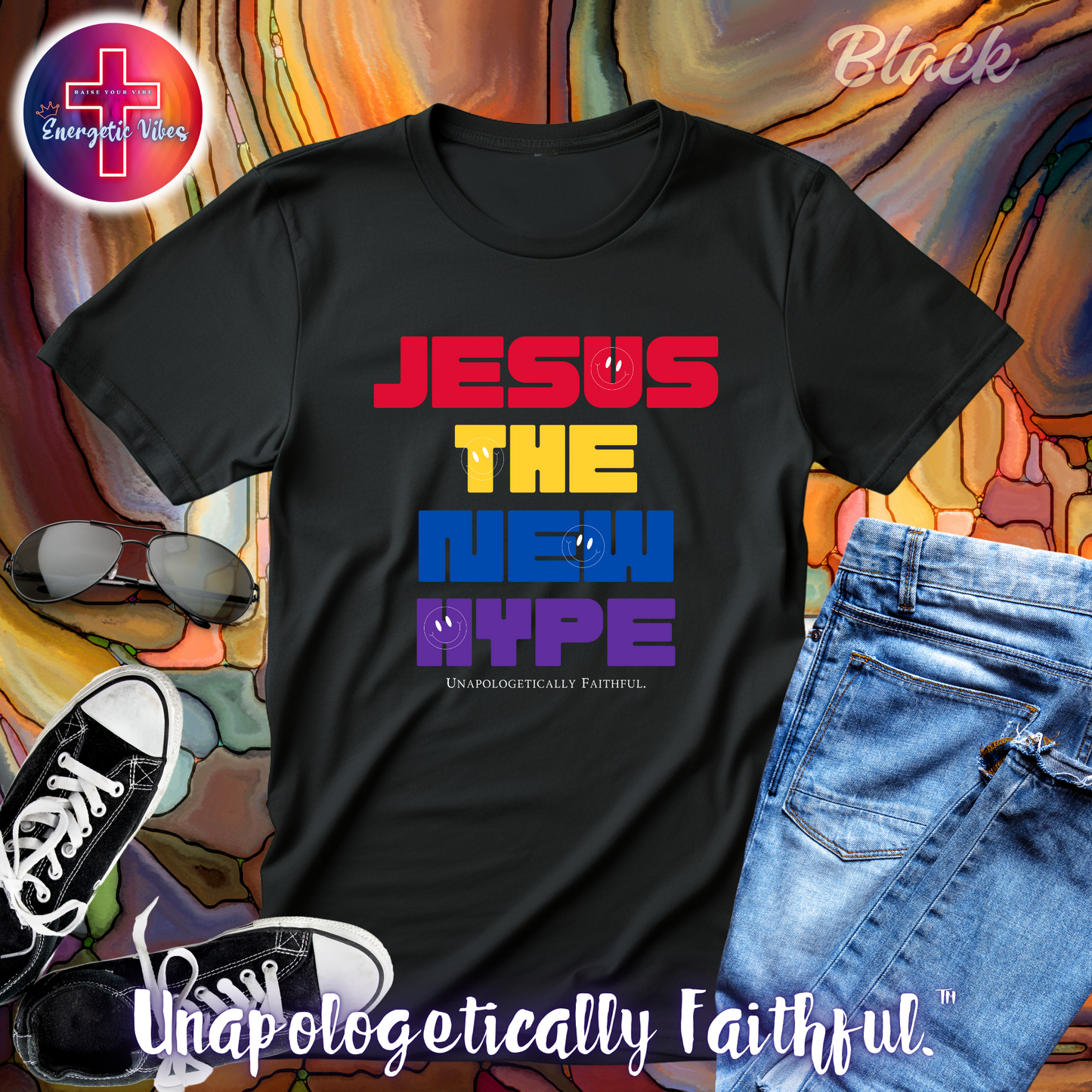 Jesus ~ The New Hype Unisex Christian T-Shirt | Classic Style Modern Tee