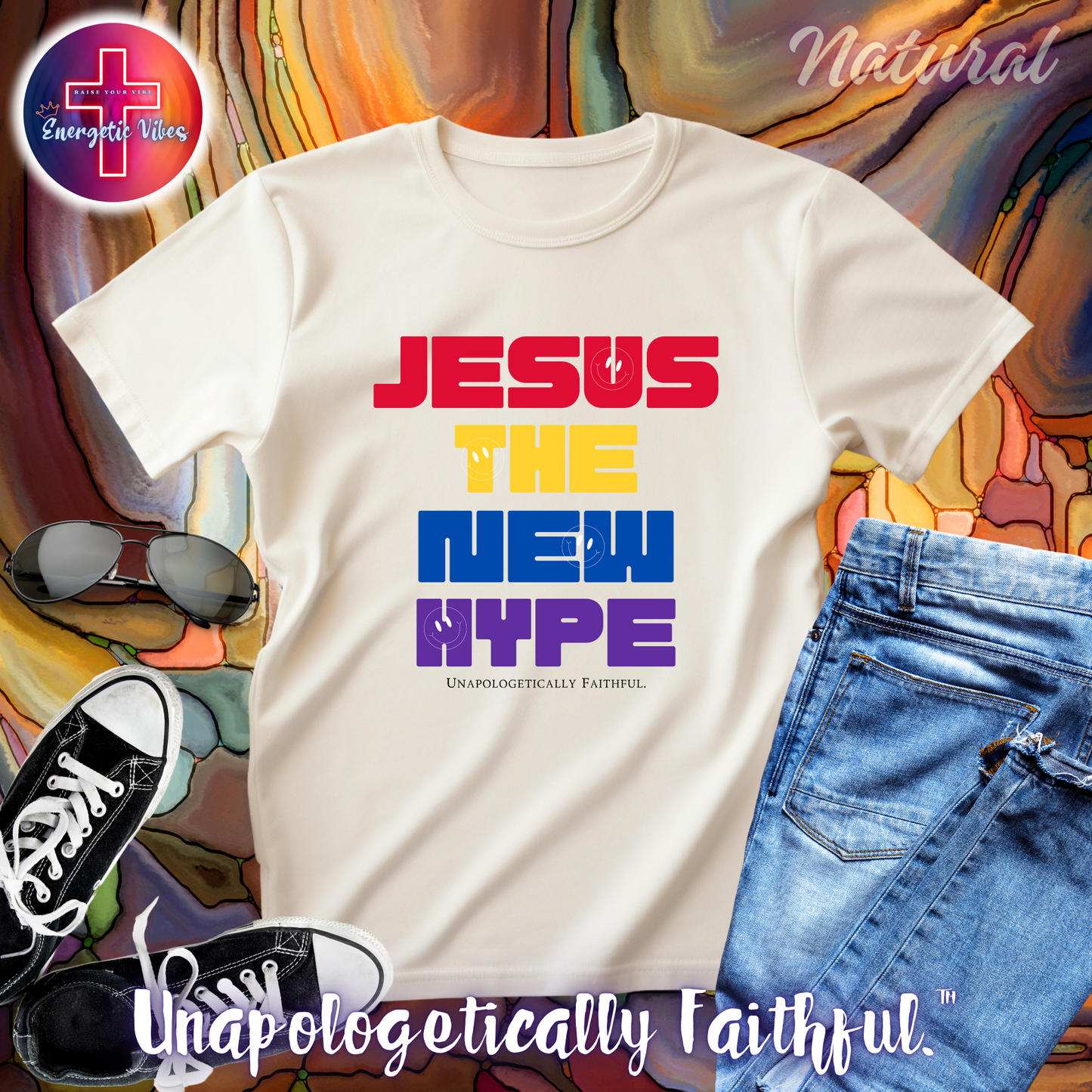 Jesus ~ The New Hype Unisex Christian T-Shirt | Classic Style Modern Tee