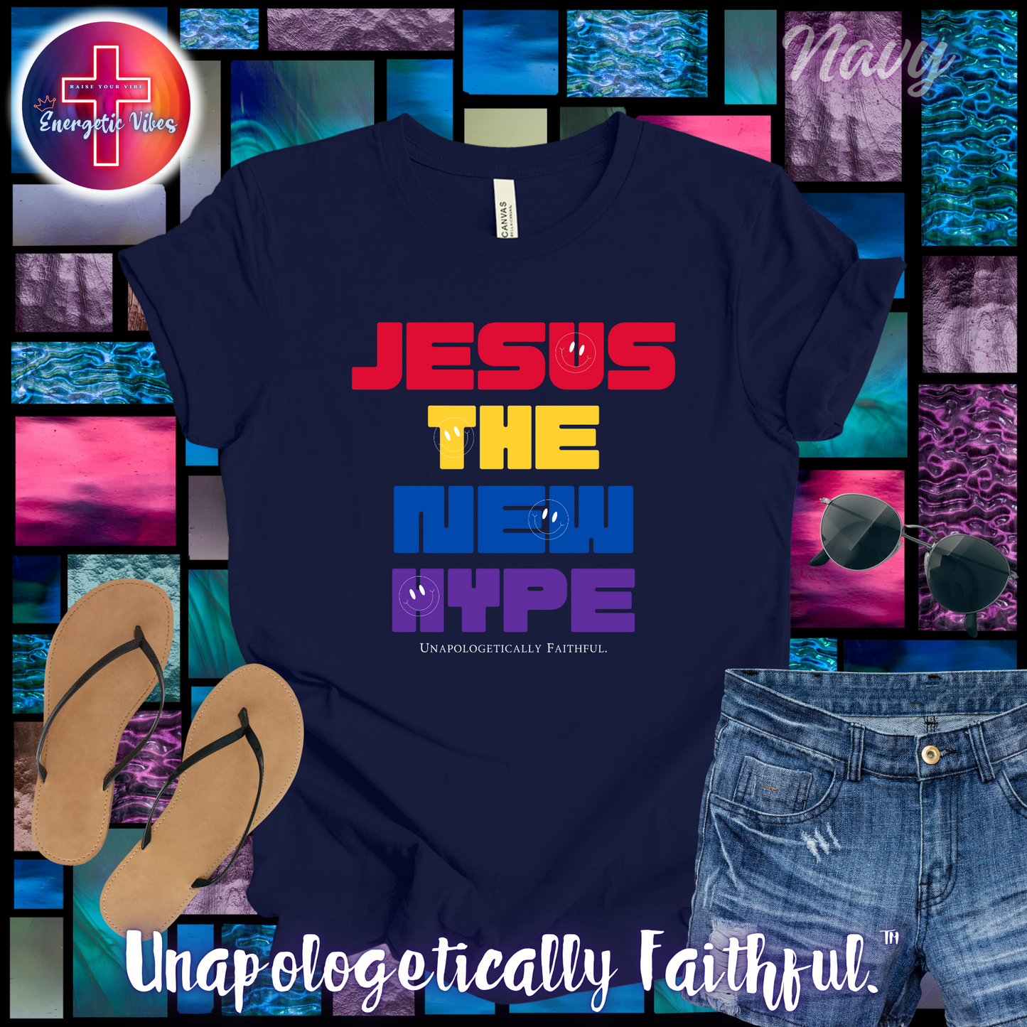 Jesus ~ The New Hype Unisex Christian T-Shirt | Classic Style Modern Tee