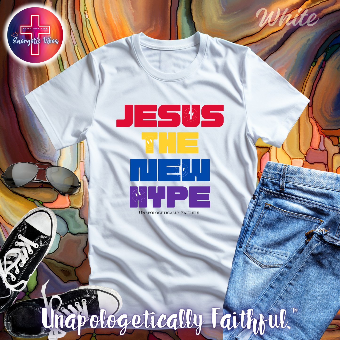 Jesus ~ The New Hype Unisex Christian T-Shirt | Classic Style Modern Tee