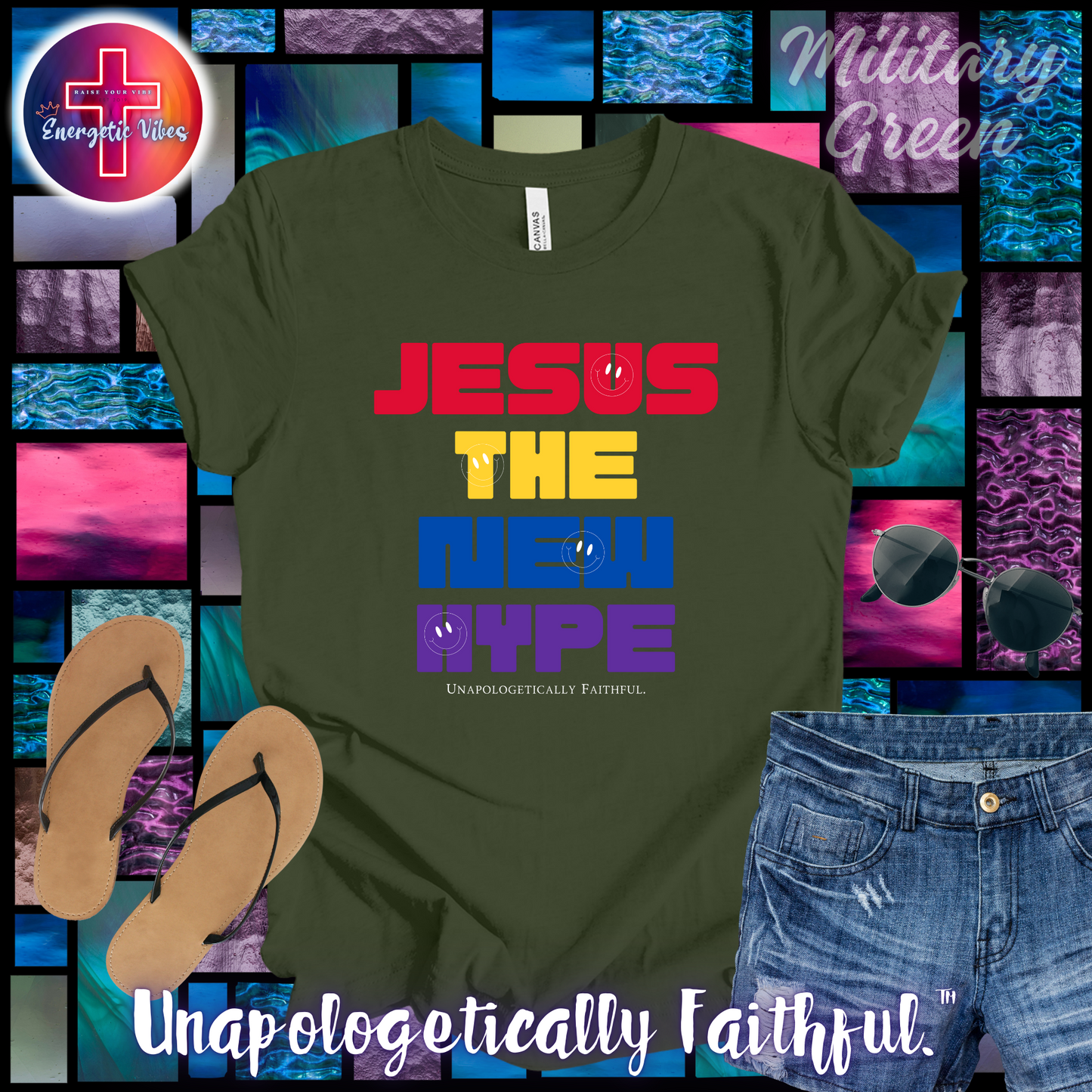 Jesus ~ The New Hype Unisex Christian T-Shirt | Classic Style Modern Tee