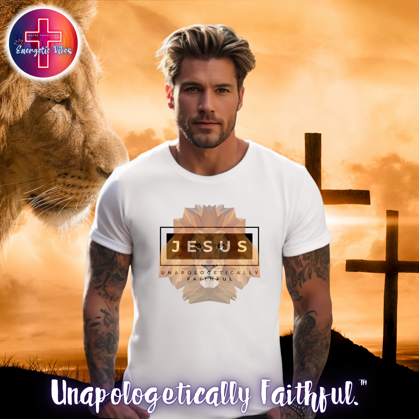 Jesus ~ Unapologetically Faithful Unisex Christian T-Shirt | Classic Style Modern Tee