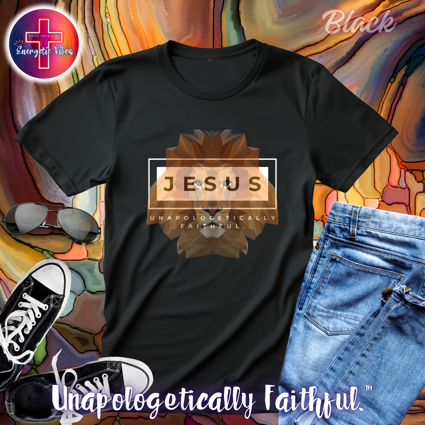 Jesus ~ Unapologetically Faithful Unisex Christian T-Shirt | Classic Style Modern Tee