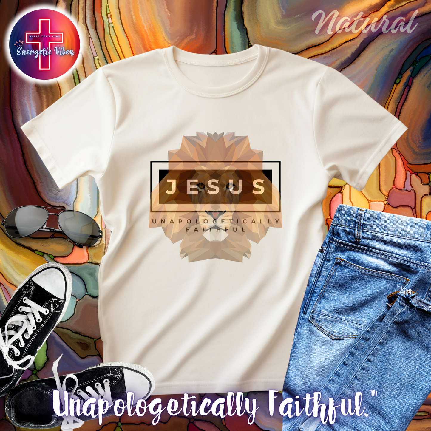 Jesus ~ Unapologetically Faithful Unisex Christian T-Shirt | Classic Style Modern Tee