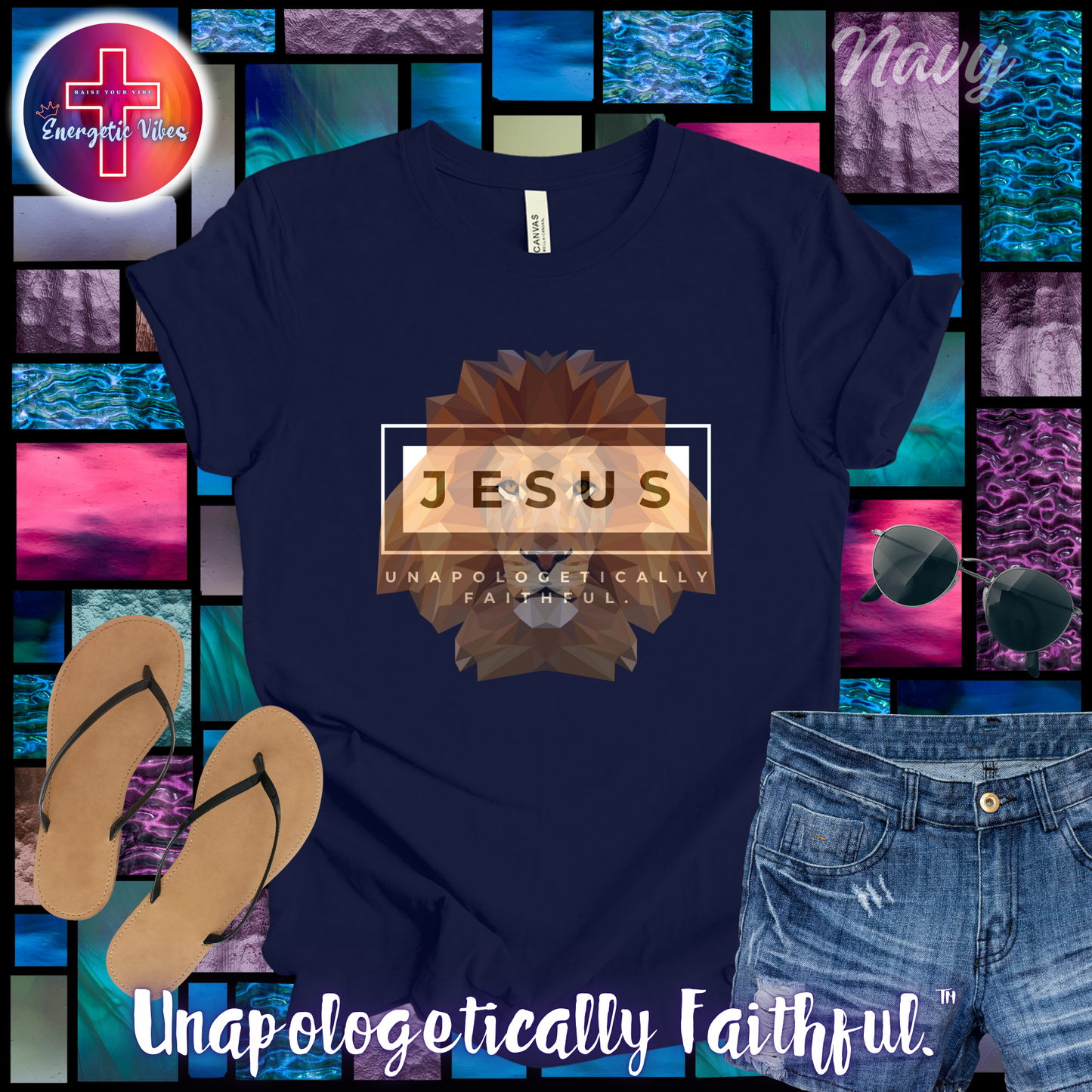 Jesus ~ Unapologetically Faithful Unisex Christian T-Shirt | Classic Style Modern Tee