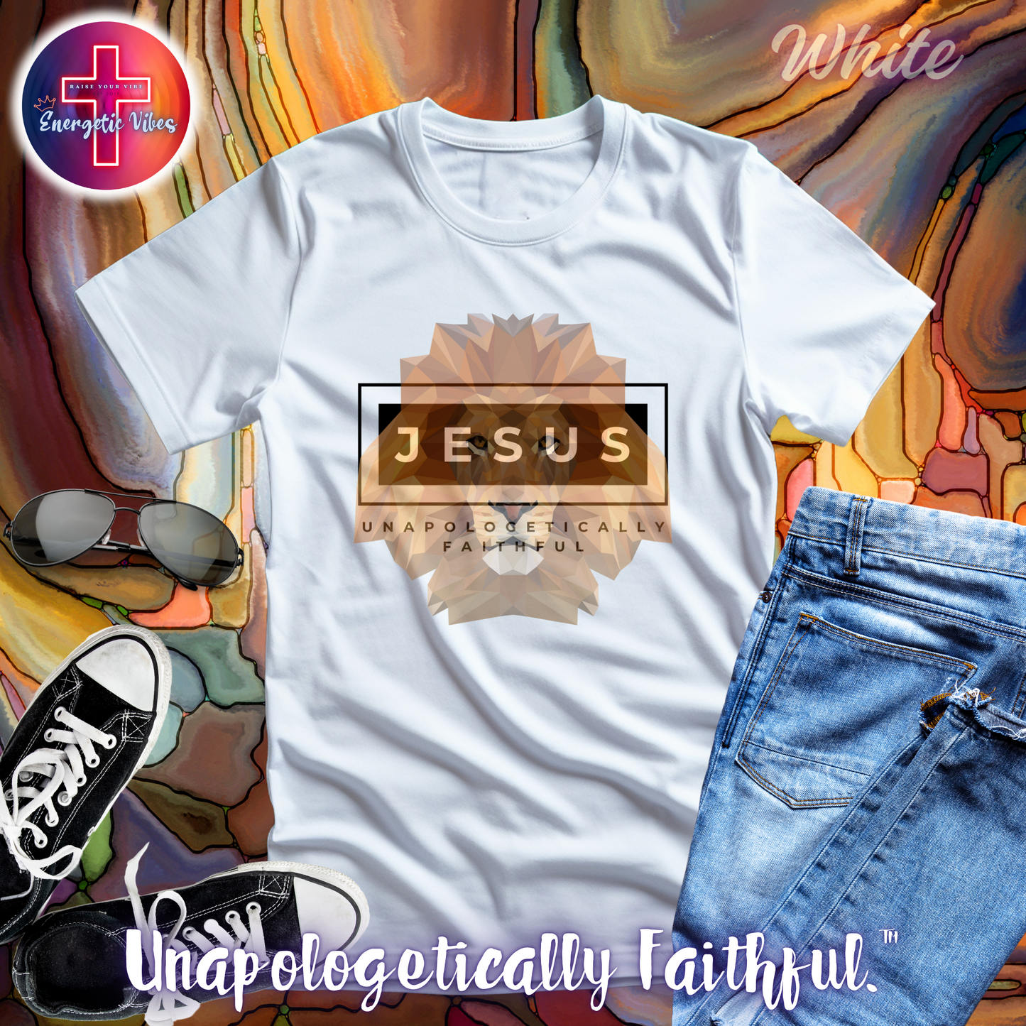 Jesus ~ Unapologetically Faithful Unisex Christian T-Shirt | Classic Style Modern Tee