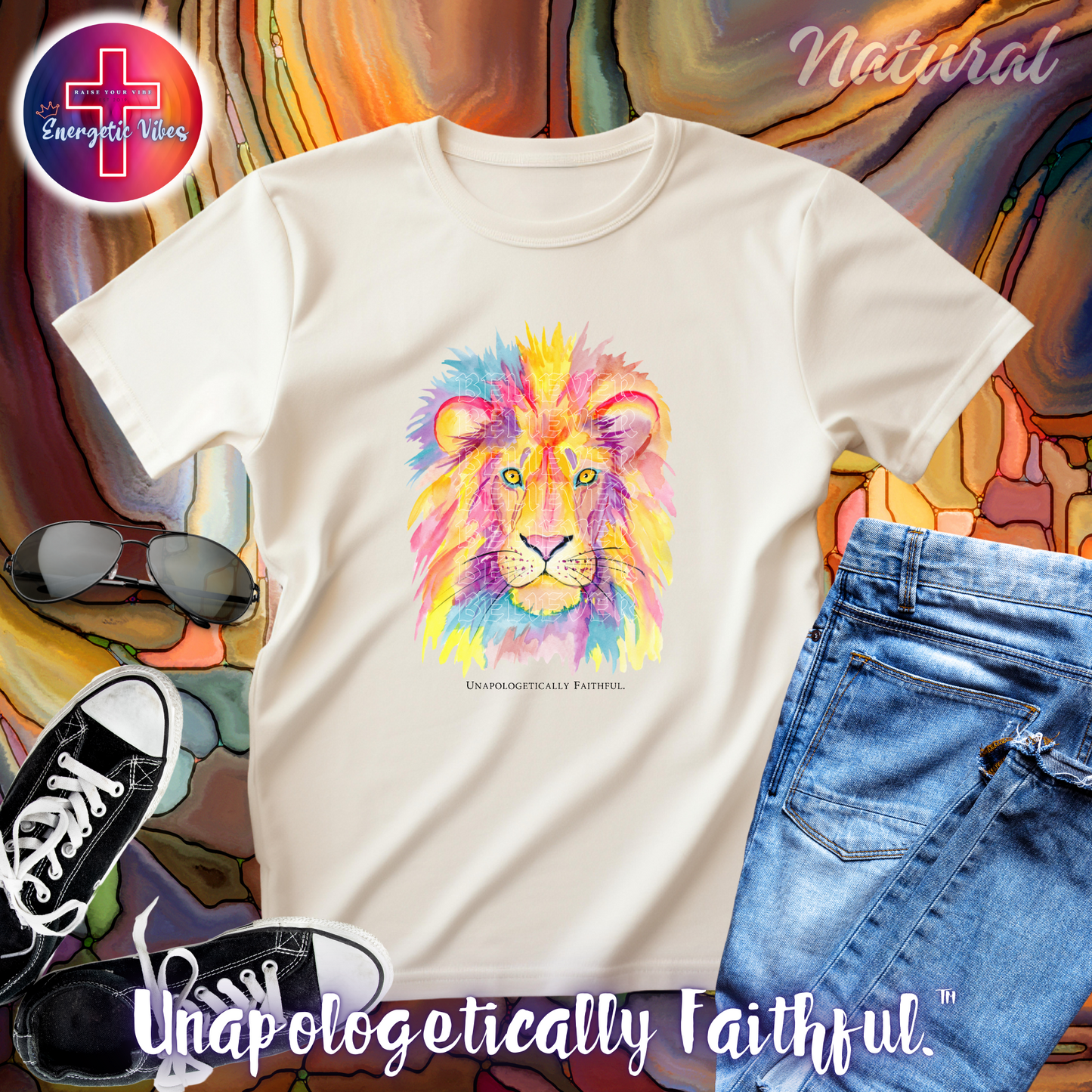 Judah Lion, Believer Unisex Christian T-Shirt | Classic Style Modern Tee