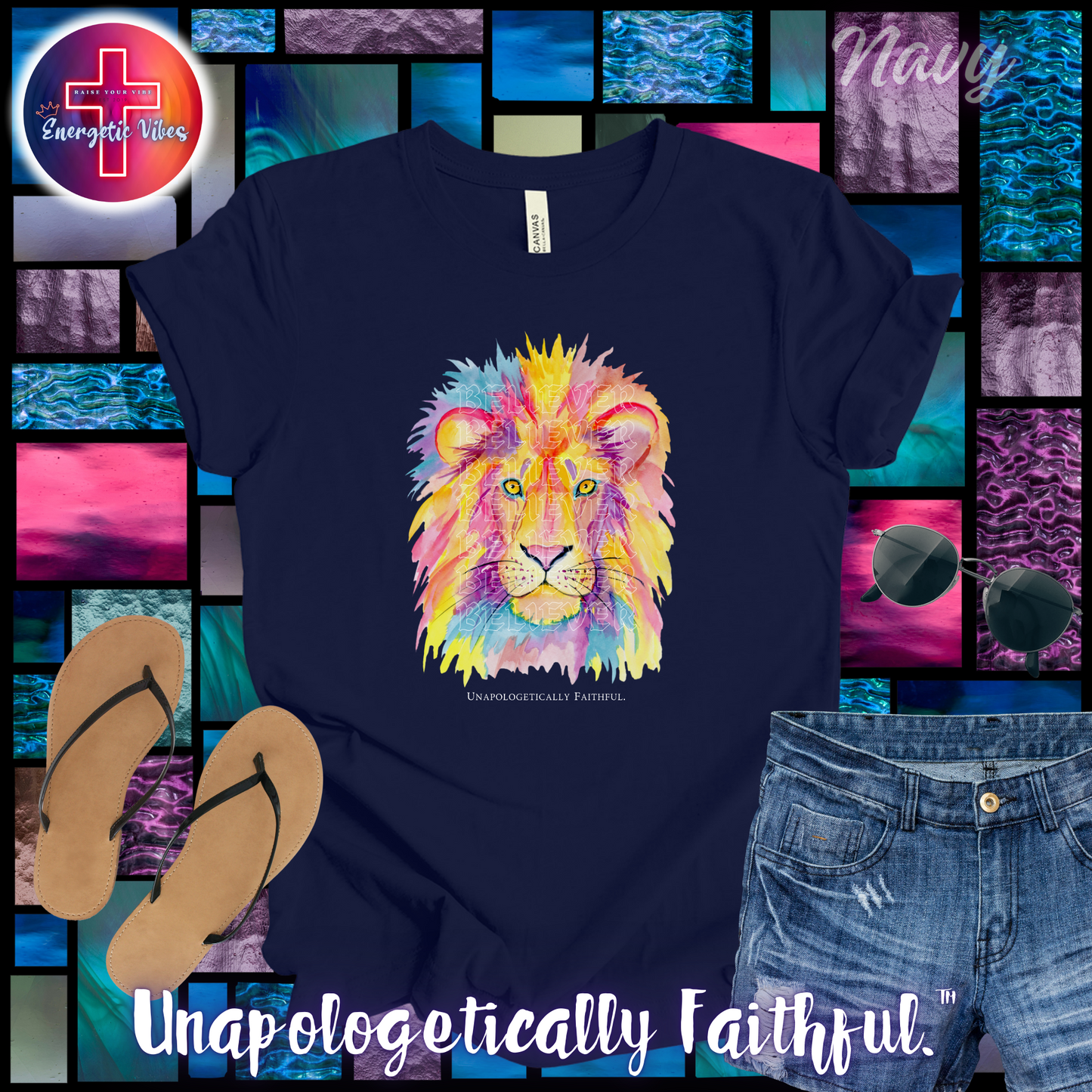 Judah Lion, Believer Unisex Christian T-Shirt | Classic Style Modern Tee