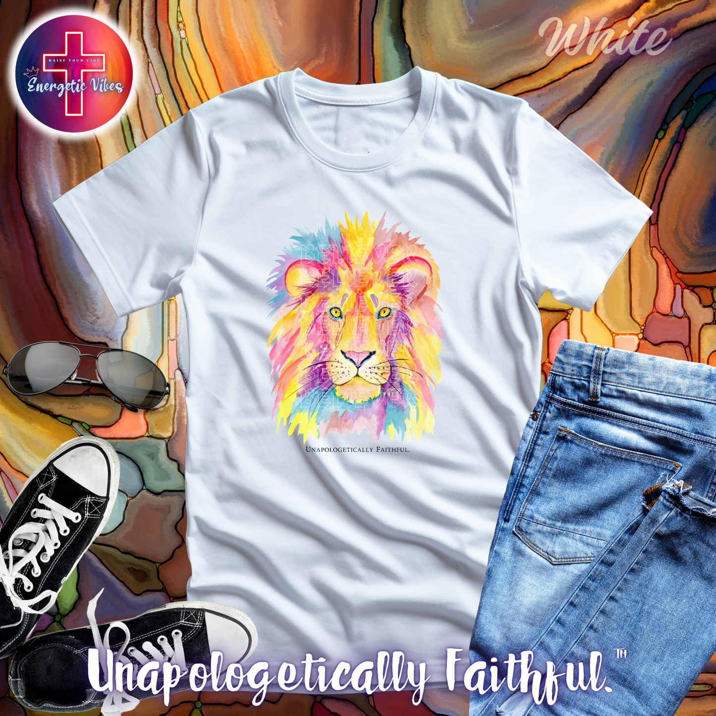 Judah Lion, Believer Unisex Christian T-Shirt | Classic Style Modern Tee