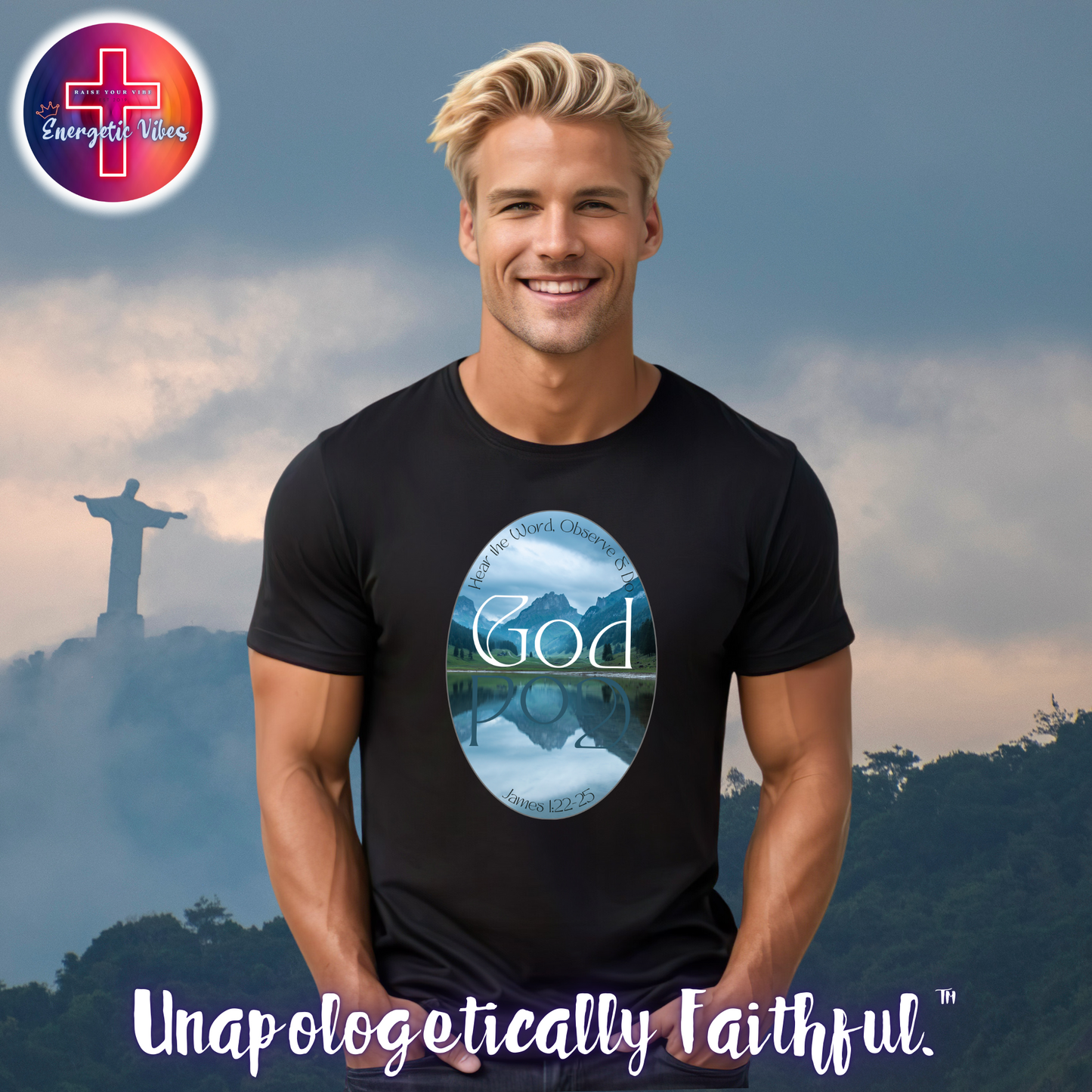 Mirror God Unisex Christian T-Shirt | Classic Style Modern Tee