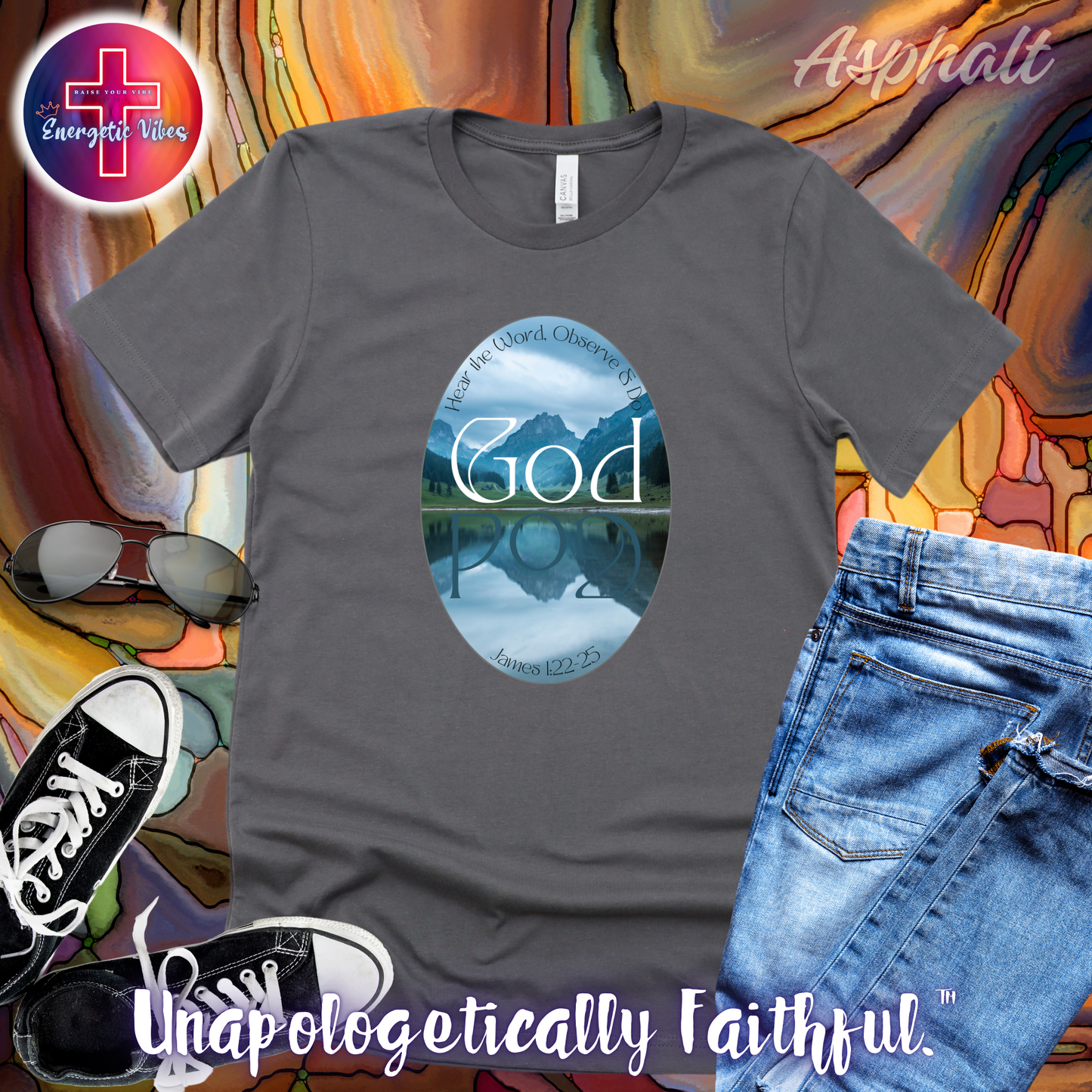 Mirror God Unisex Christian T-Shirt | Classic Style Modern Tee