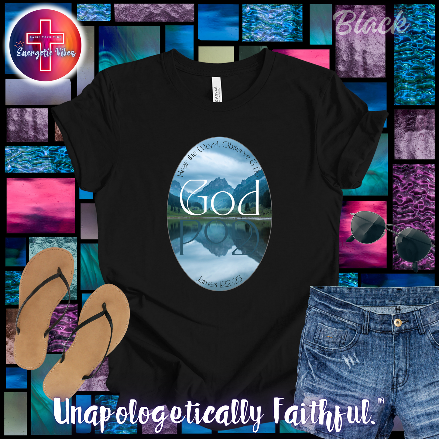 Mirror God Unisex Christian T-Shirt | Classic Style Modern Tee