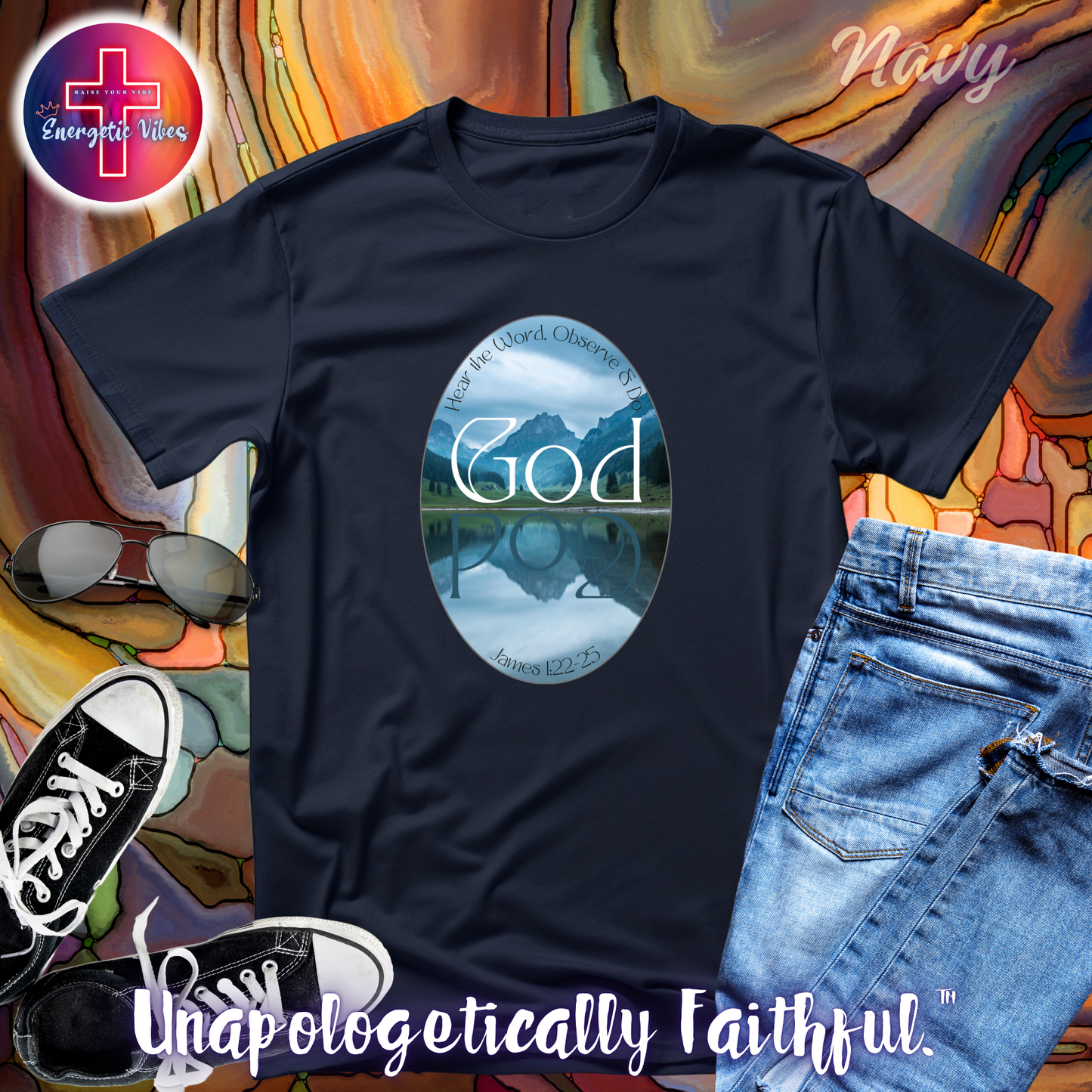 Mirror God Unisex Christian T-Shirt | Classic Style Modern Tee