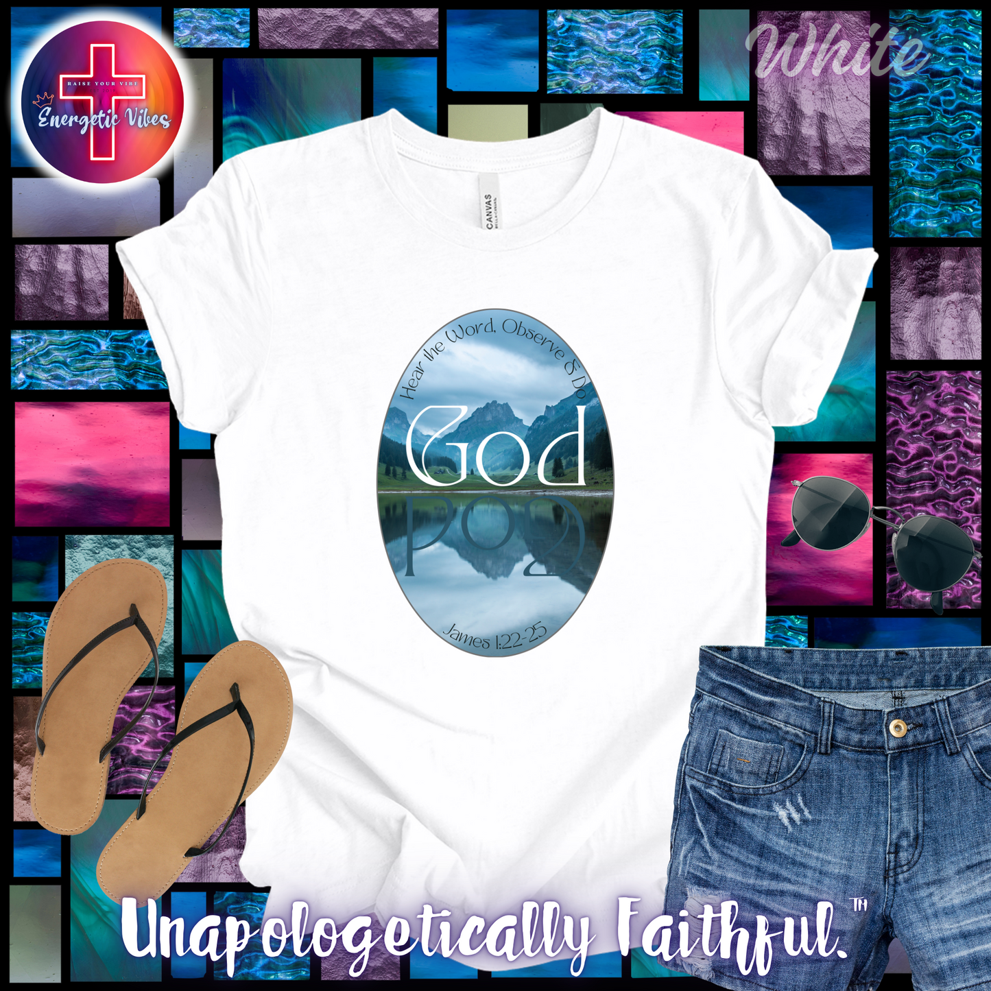 Mirror God Unisex Christian T-Shirt | Classic Style Modern Tee