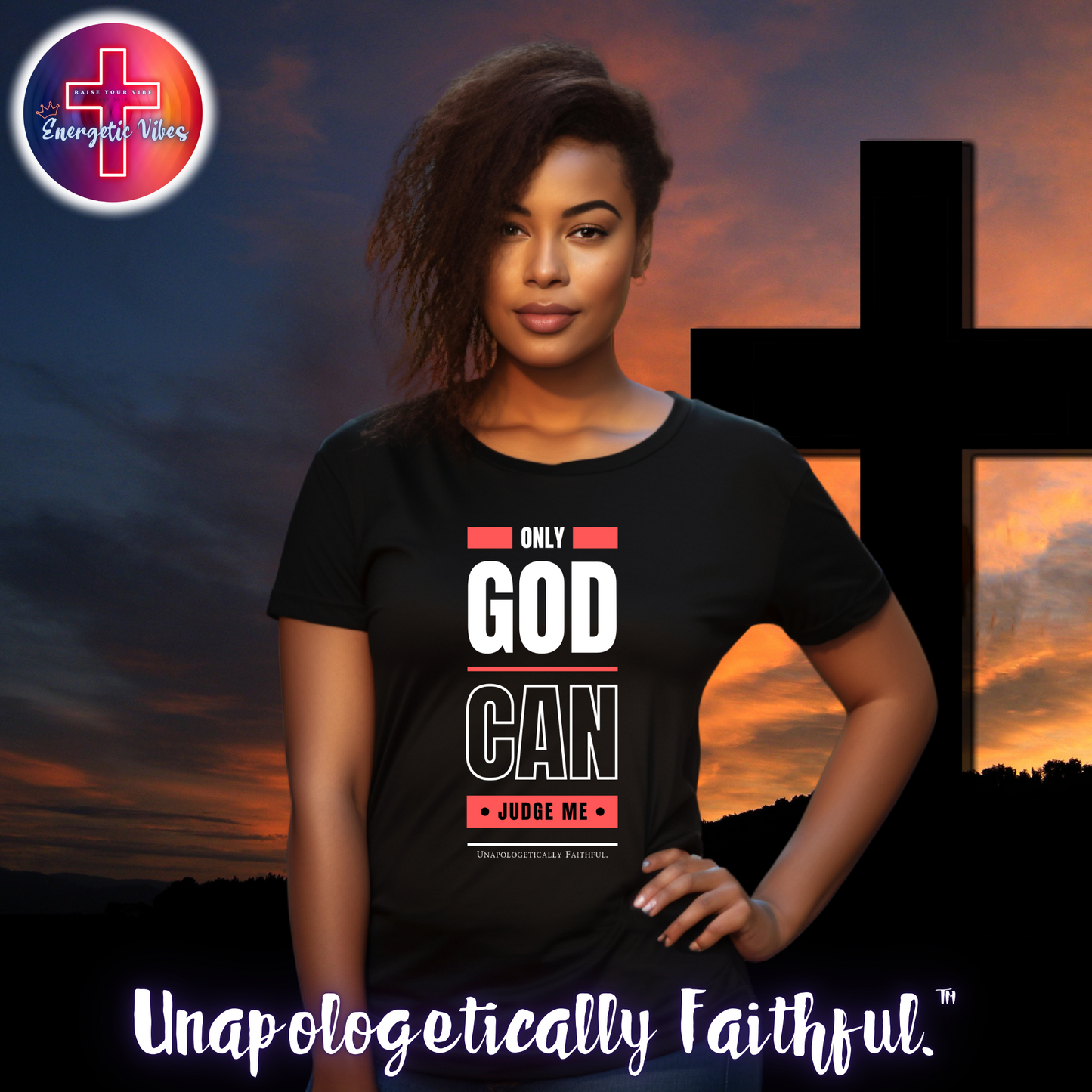 Only God Can Judge Me Unisex Christian T-Shirt | Classic Style Modern Tee