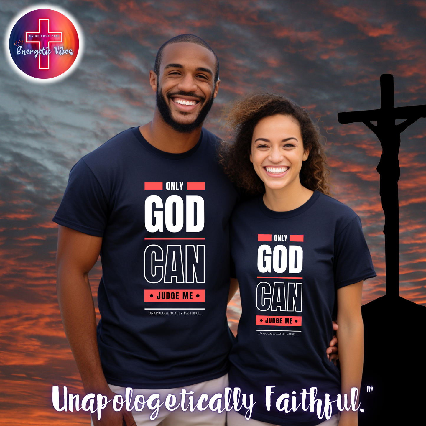 Only God Can Judge Me Unisex Christian T-Shirt | Classic Style Modern Tee