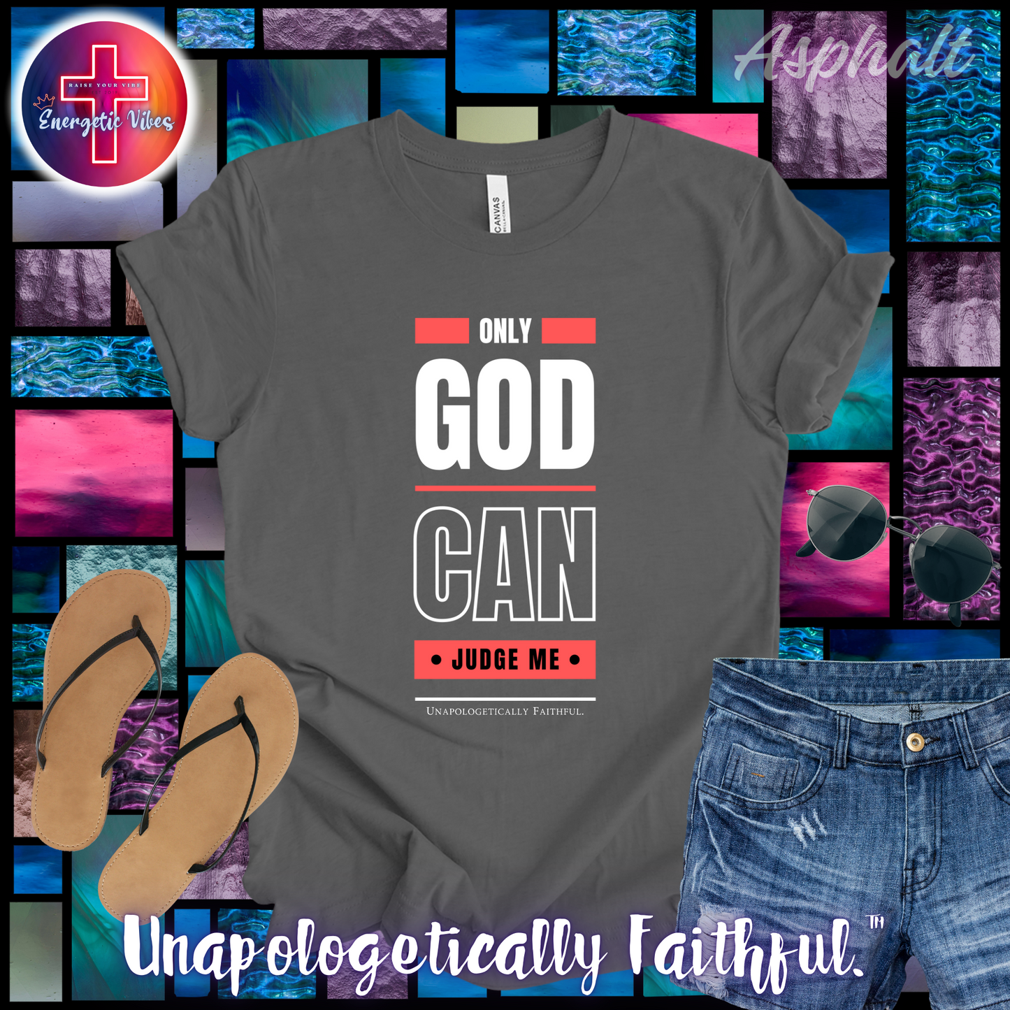 Only God Can Judge Me Unisex Christian T-Shirt | Classic Style Modern Tee