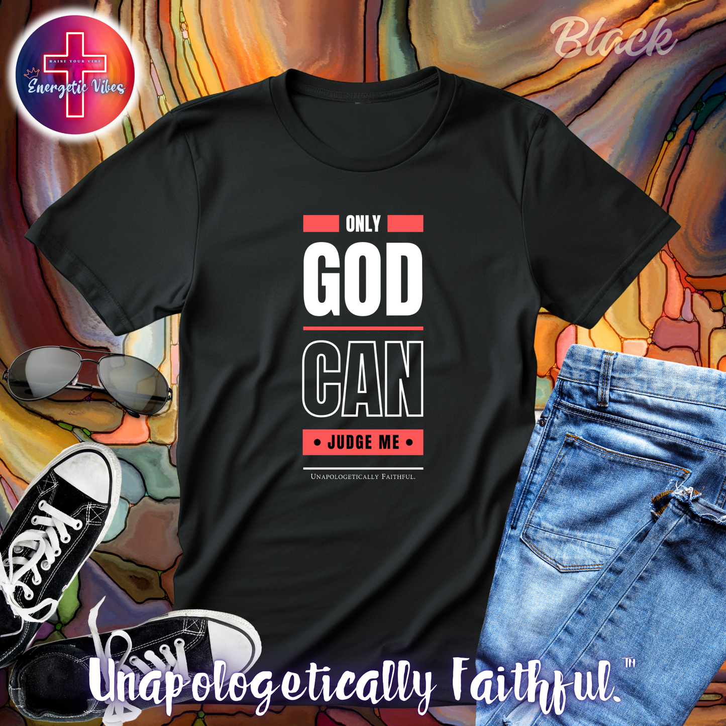 Only God Can Judge Me Unisex Christian T-Shirt | Classic Style Modern Tee