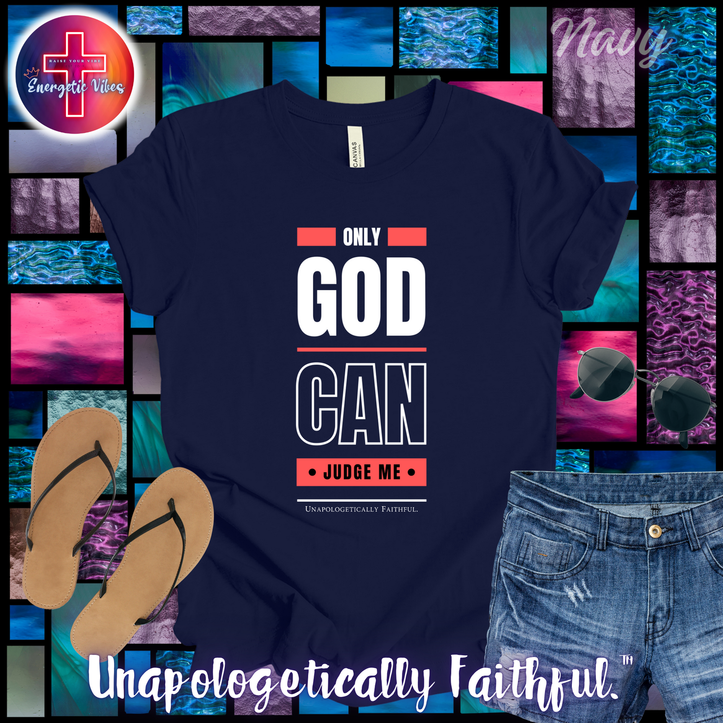 Only God Can Judge Me Unisex Christian T-Shirt | Classic Style Modern Tee