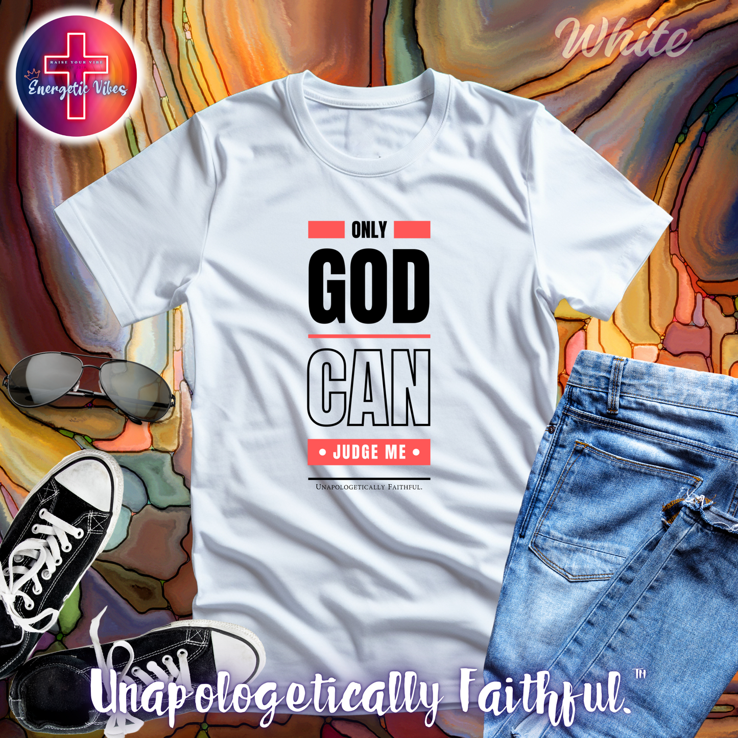 Only God Can Judge Me Unisex Christian T-Shirt | Classic Style Modern Tee