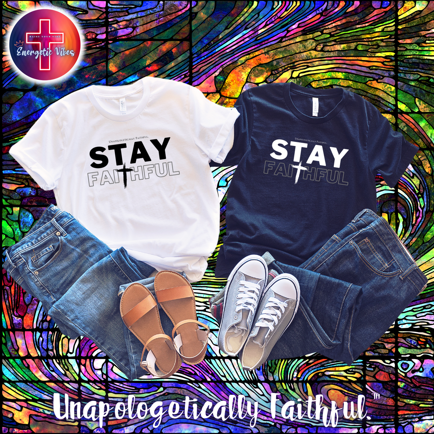 Stay Faithful Unisex Christian T-Shirt | Classic Style Modern Tee