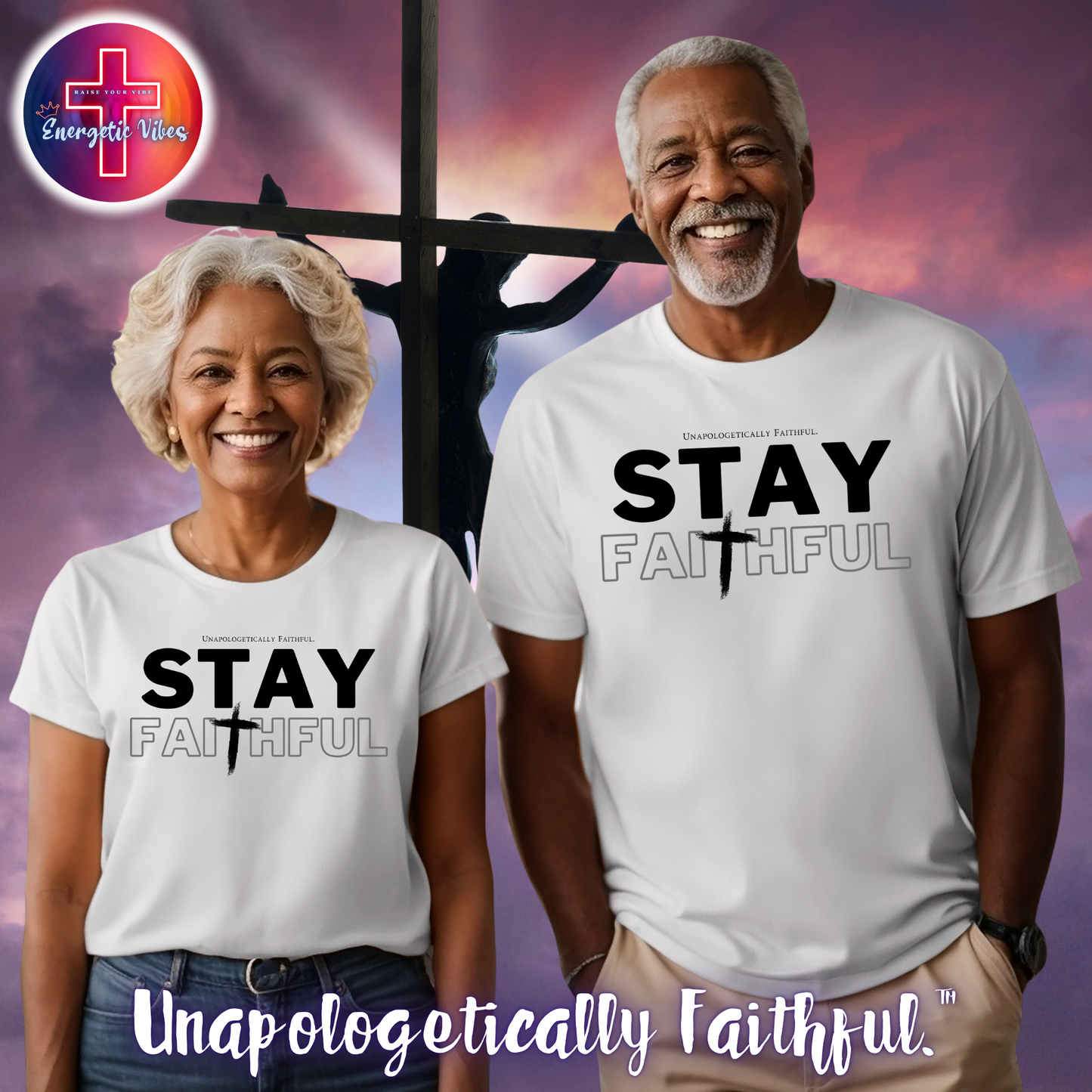 Stay Faithful Unisex Christian T-Shirt | Classic Style Modern Tee