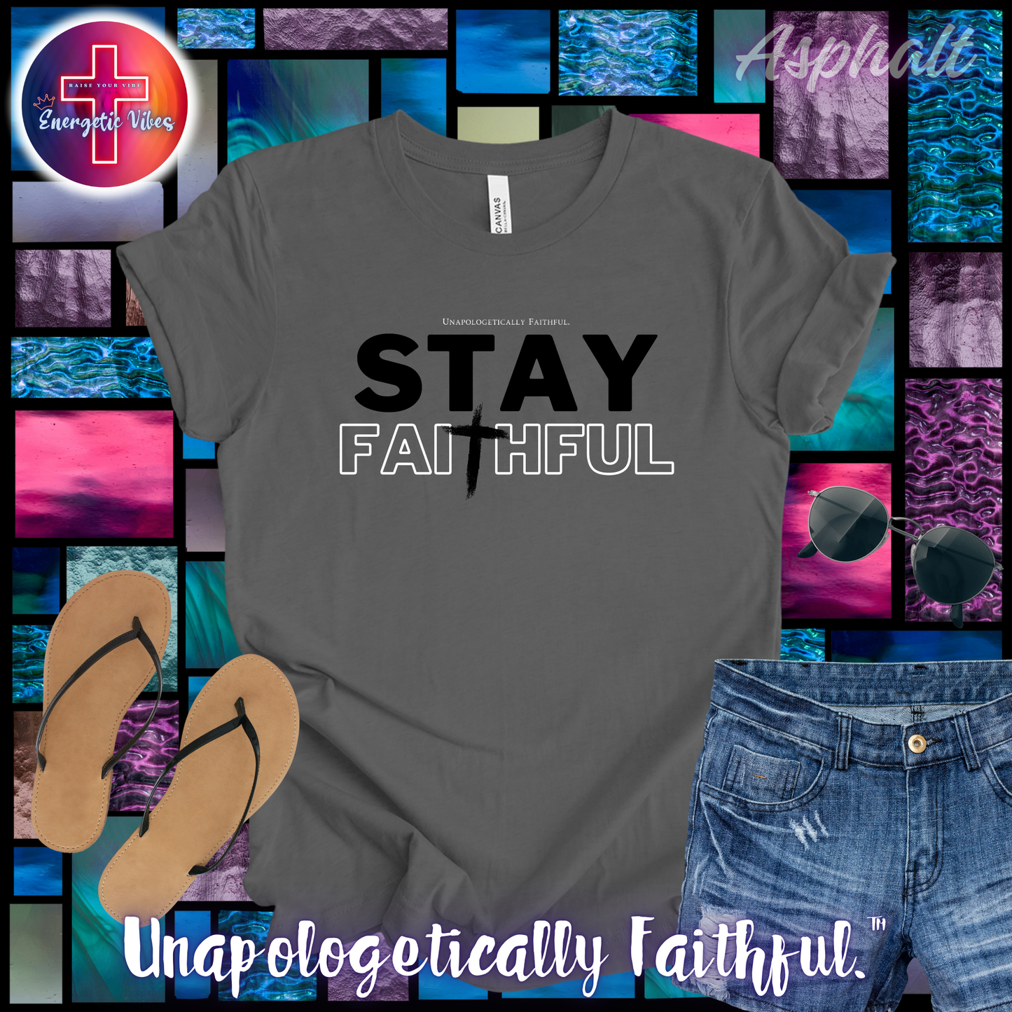 Stay Faithful Unisex Christian T-Shirt | Classic Style Modern Tee