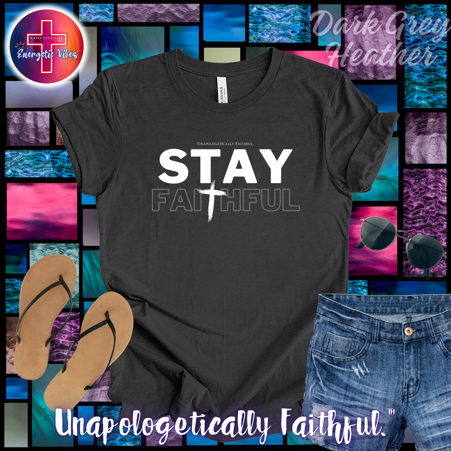 Stay Faithful Unisex Christian T-Shirt | Classic Style Modern Tee