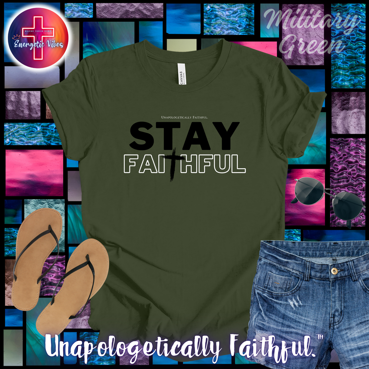 Stay Faithful Unisex Christian T-Shirt | Classic Style Modern Tee